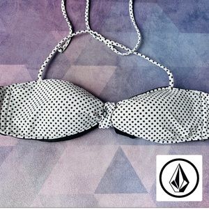🌧VOLCOM POLKA DOT BIKINI TOP